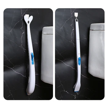 

Disposable Cleaning Toilet Brush Replaceable Concentrated Detergent Head for Home Bathroom Cleaning Brush