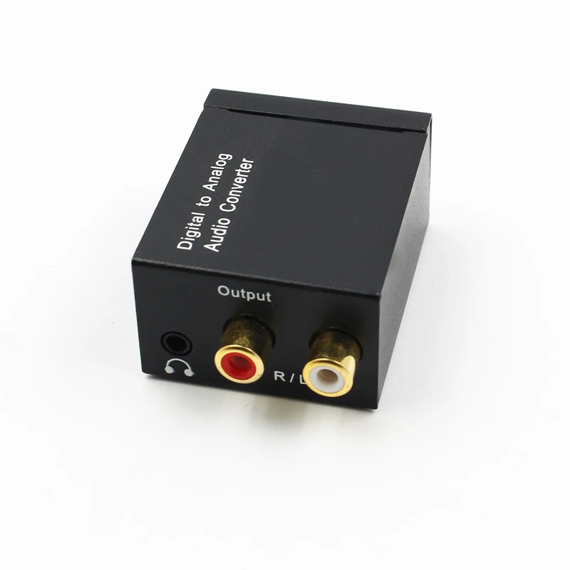 Цифровой аналоговый аудио конвертер оптический SPDIF коаксиальный в стерео L/R RCA 3,5 мм выход аудио адаптер для HDTV DVD