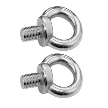 

2pcs Fixing Tie Down Durable Track Mount Eyelet Water Sports Yacht Marine Hardware Stainless Steel Rafting Connector Boat Kayak