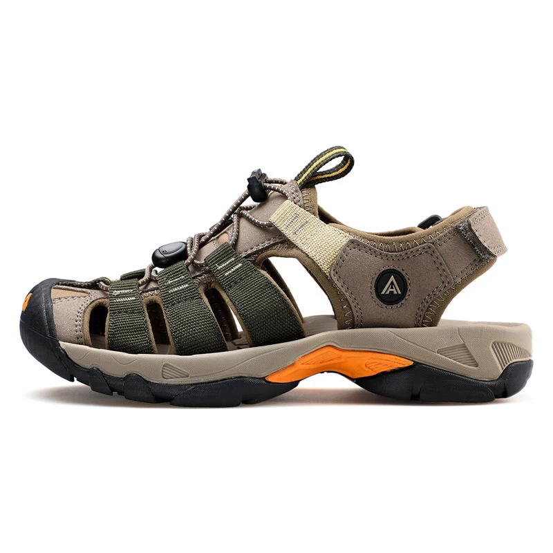 HUMTTO-Sandalias de playa transpirables para hombre, zapatos acuáticos para exteriores, senderismo, Camping, pesca y escalada, verano 2021