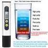 Digital PH medidor de TDS Tester de temperatura pluma de pureza de agua Filtro de PPM hidropónico acuario agua Monitor de 0-9990ppm ► Foto 3/6