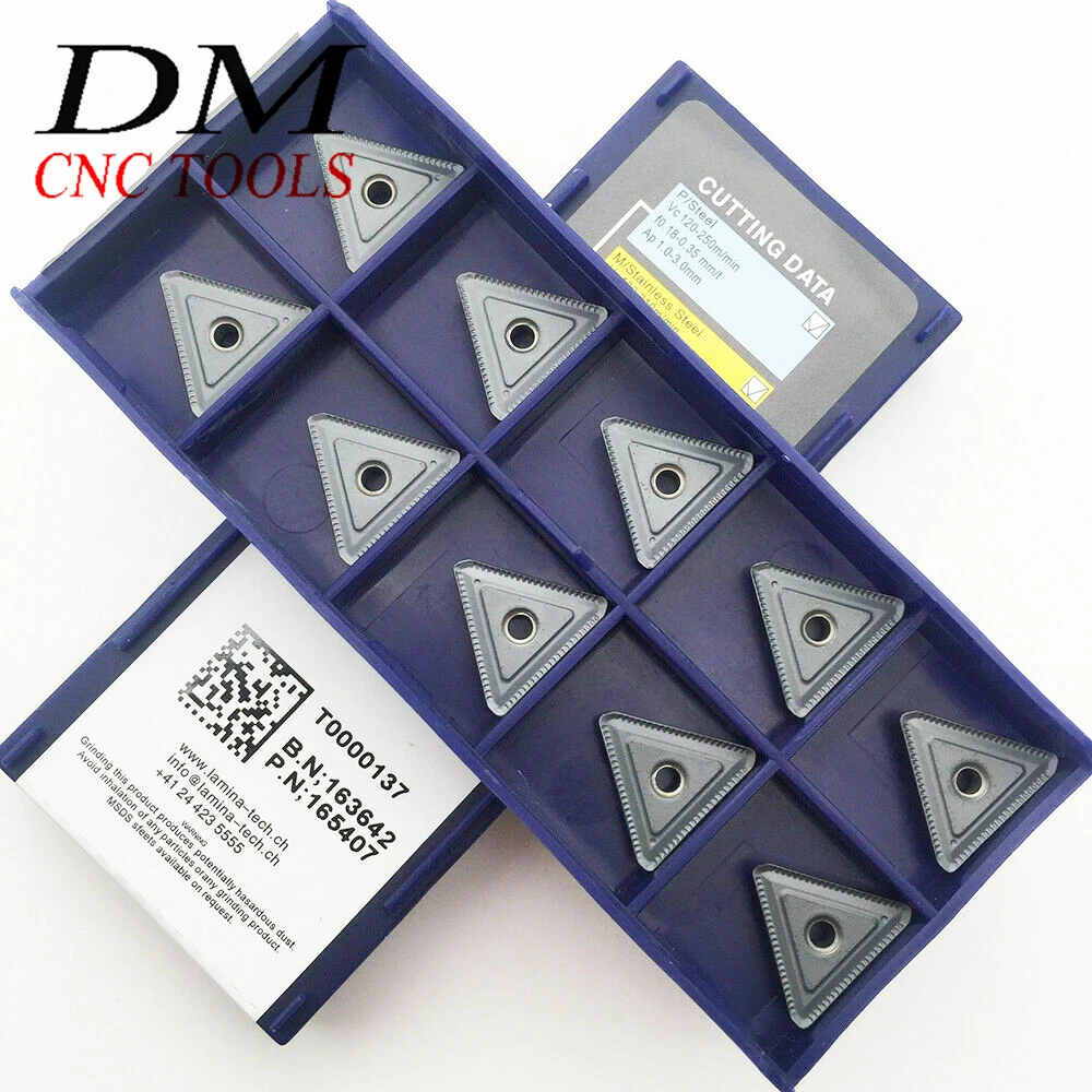 10 шт. TPKR1603PDTR фрезерный нож токарный станок с ЧПУ инструмент используется для стали чугуна