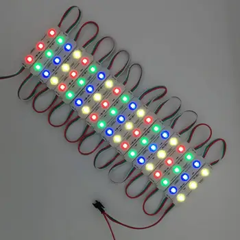 

20Pcs WS2811 LED Module Lights 0.72W SMD 5050 Addressable Dream Color DC 12V RGB LED Module Waterproof IP65 LED Light jk968