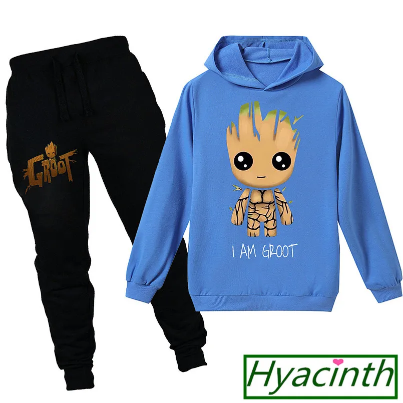 I am groot/куртка для мальчиков детское тонкое пальто Одежда для маленьких мальчиков и девочек детские топы для девочек с изображением Мстителей, Детская футболка одежда с капюшоном