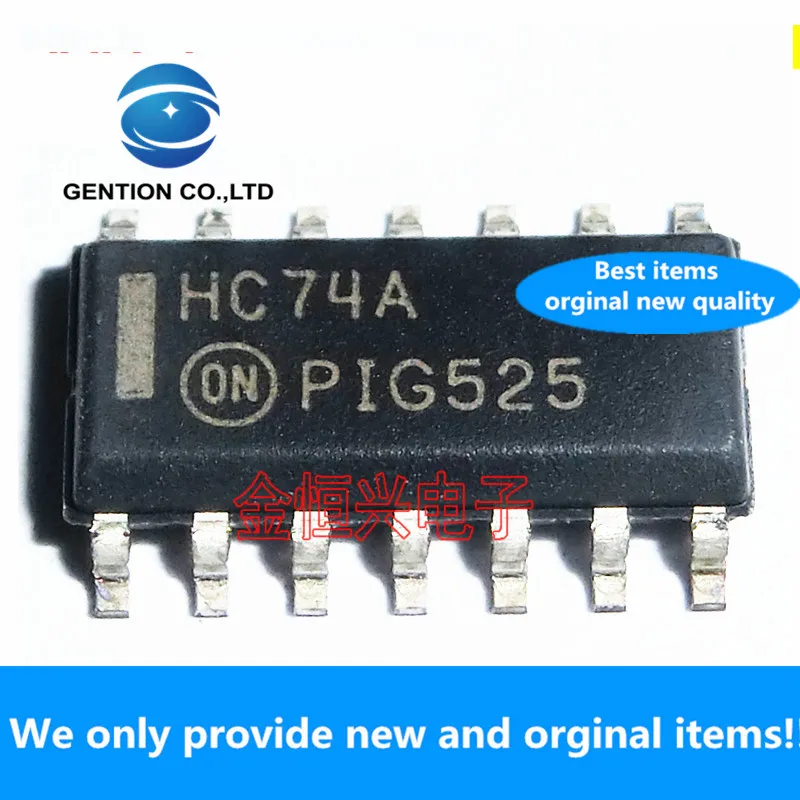 Big Deal 10pcs 100% orginal new MC74HC74ADR2G 74HC74A HC74A SOP-14 glLkyLRR9