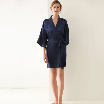 Huispak Vrouwen-Pijama con borlas Para Mujer, albornoz, ropa De descanso