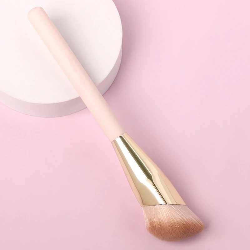 LOYBJ 1/2Pcs Foundation Makeup Brush Oblique Head Liquid Foundation Concealer Cosmetic Blending Brushes Face Contour Beauty Tool