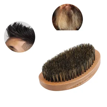 

Natural Boar Bristle Beard Brush For Men Bamboo Face Massage That Works Wonders To Comb Beards And Mustache