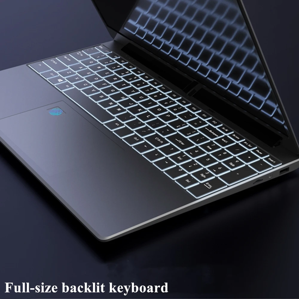 LHMZNIY 15.6 inch Notebook Fingerprint unlock Intel Core I3 5005U 8GB RAM laptop 256GB 512GB 1TB SSD Gaming notebook WiFI Webcam