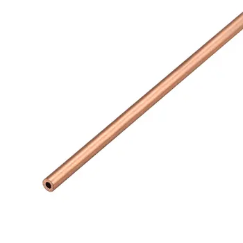 

uxcell 1pcs Copper Round Tube Pipe 4mm Outside Diameter X 2mm Inside Diameter 500mm Long Seamless Round Tube Durable