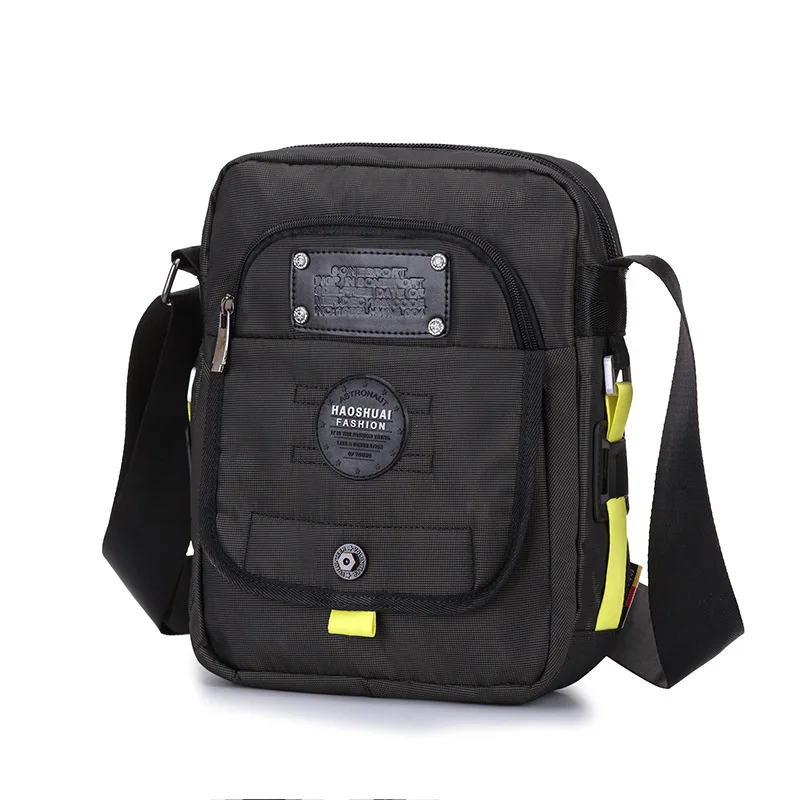 

Fashion Chest Pack Men's Fashion Korean-style Cool Casual Waterproof Nylon Bag Shoulder Bag/ Hand Bag Shoulder Bag Canvas Men's