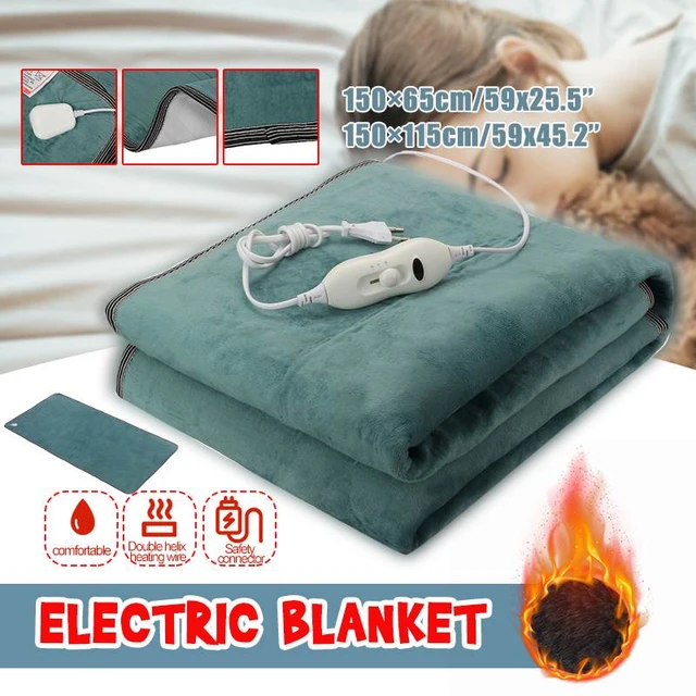 Manta eléctrica de 110V/220V, calentador de cama caliente, termostato,  calentador de cama eléctrico, almohadilla de calefacción suave, calentador  de alfombra de seguridad - AliExpress