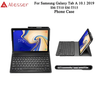 

Alesser For Samsung Galaxy Tab A 10.1 2019 Flip Case For Samsung Galaxy Tab A 10.1 2019 Wireless Bluetooth Keyboard Tablet Cover