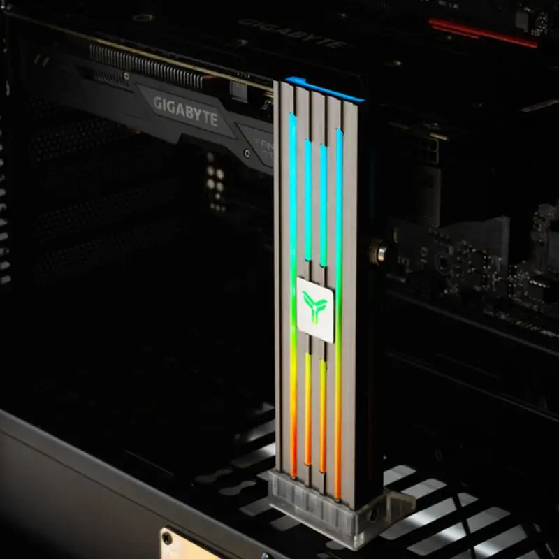 Jonsbo VC-4 Video Card Stand 5V 3pin ARGB Graphics Card GPU Brace Support for ATX/MATX/ITX Chassis Motherboard