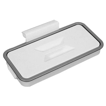 

Trash Bag Holder Trash Rack Storage Organizer Trash Basket Hanging Portable Trash Bin for Drawer Cupboard Cabinet Door