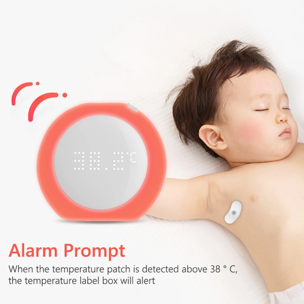 

Bluetooth Baby Kids Armpit Thermometer Wireless Digital Body/Ambient Temperature Meter Sensor