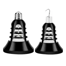 Комаров убийца светодиодный светильник анти москитные 8 Вт E27 дома устройство для убивания насекомых светильник лампочка