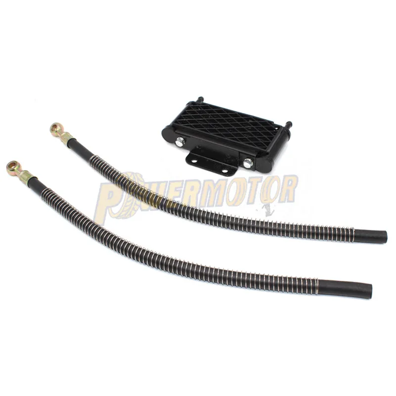 Motor Oil Cooling Cooler Radiator for Motorcycle KAYO APOLLO 50 70 90 110 125 Horizontal Engine Monkey Bike Chinese Dirt Pit ATV
