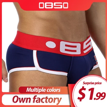 

0850 Brand Male underwear briefs cotton breathable comfortable low waist sexy men's underwear briefs strong men cueca tanga