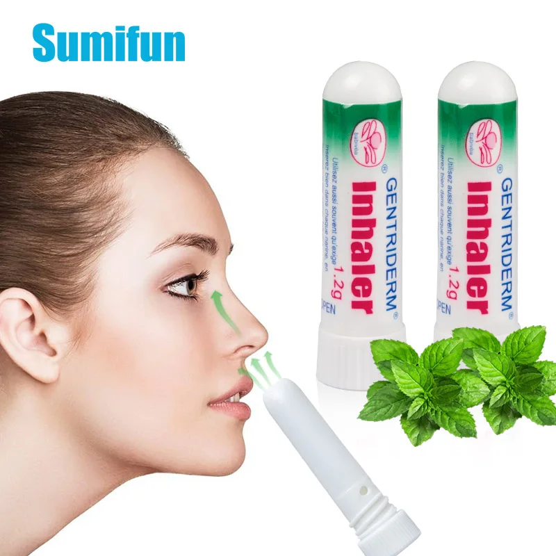 1/3/5Pcs Thailand Nasal Inhaler 100% Original Essential Oils Refresh Nose Cold Cool Herbal Ointment Rhinitis Mint Cream | Красота и