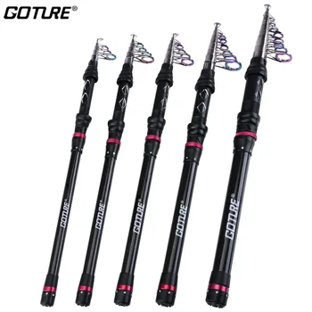 

Goture AQUILA Spinning Fishing Rod 1.8M-3.6,M 24T Carbon Fiber Telescopic Rod Carp Fishing Feeder Travel Rod All for Fishing