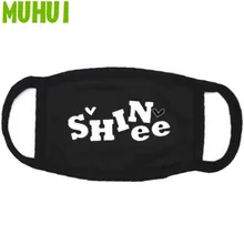 1 шт., Kpop Shinee Members KEY MINHO, хлопковая Пылезащитная маска для лица, унисекс, для езды на велосипеде, Анти-пыль, защитный чехол для лица, маски 19407