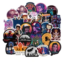 50 шт. наклейки странные вещи аниме Pegatina для детей на ноутбук холодильник телефон чемодан для скейтборда забавные наклейки ноутбук