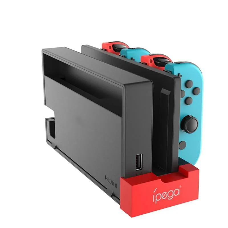  Charging Dock 4 Slots Console Gamepads Charger Station Stand Base For Nintendo Switch Joycon Contro