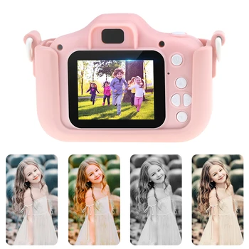 

1080P 2.0 inch 12 MP HD Color Camera Video Photo Children Mini IPS Color Screen Maximum Capacity 32g Cute Kid Digital Camera Toy