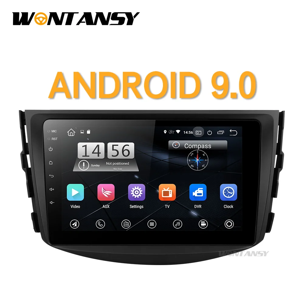 PX30 автомобильный dvd-плеер для toyota rav4 2007 2008 2009 2010 2011 Автомобильный gps Android 9,0 навигация Мультимедиа Радио Bluetooth