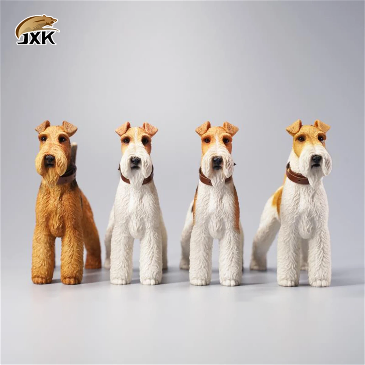Модель JXK 1/6 foxterers милая фигурка собаки животного коллекционное украшение игрушка