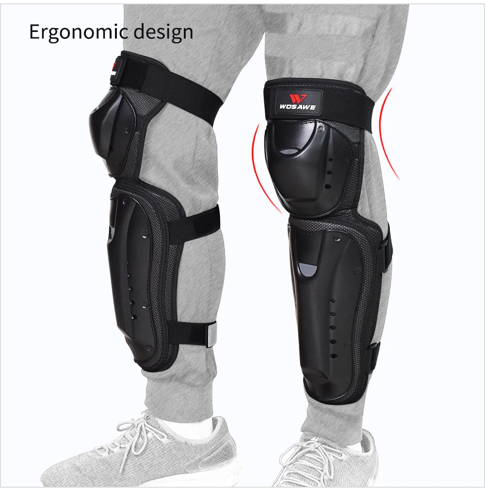 Мотоциклетные наколенники WOSAWE защитная защита для езды на мотоцикле сноуборде
