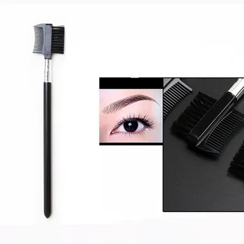 

1/3Pcs Hot Black Creative Double Sided Edge Brushes Hair Comb Hair Styling Hairdressing Salon Hair Eyebrow Comb Brushes