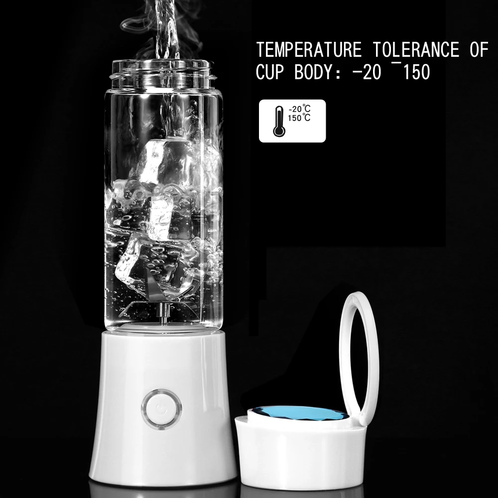 

New 480ML Personal Blender Portable Blender USB Rechargeable Juicer Cup Single Serving Blender Fruit Mixing Machine Carrying Cup