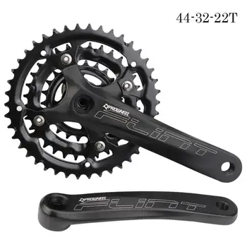 

GloryStar Bike Chainwheel Aluminum Alloy Square Hole Crank Bike Chainwheel 44T Mountain Bike 8/9 Speed Crankset 401 Chainwheel