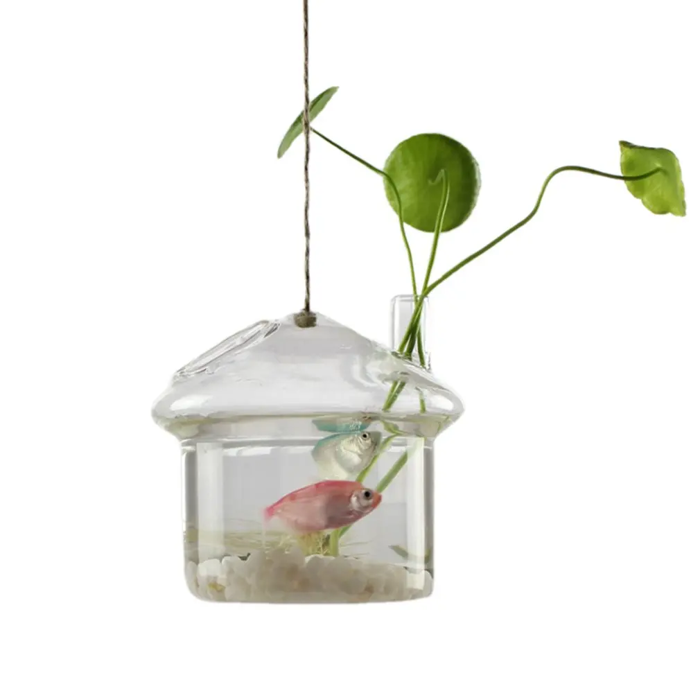 Горячая/подвесная прозрачная стеклянная ваза бутылка Садоводство украшение дома бутылка