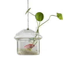 Горячая/подвесная прозрачная стеклянная ваза бутылка Садоводство украшение дома бутылка