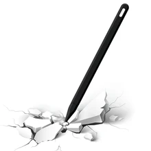 Эластичный Защитный силиконовый чехол для Apple Pencil 2-го поколения с колпачком для iPad Pencil Touch Pen Чехол со стилусом A4