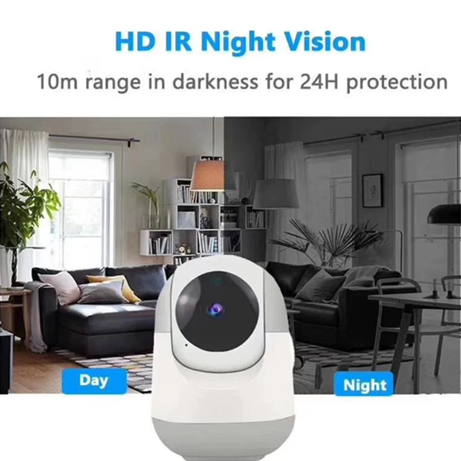 HD 1080P Wireless IP Camera Cloud Wifi Camera Smart Auto Human Tracking Home Security Surveillance CCTV Network