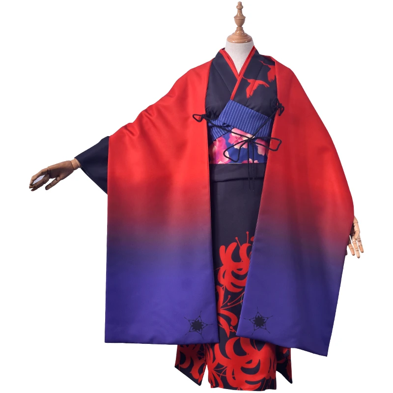 Anime Fate Grand Order The Garden Of Sinners Asagami Fujino Kimono Cosplay Costume H Aliexpress