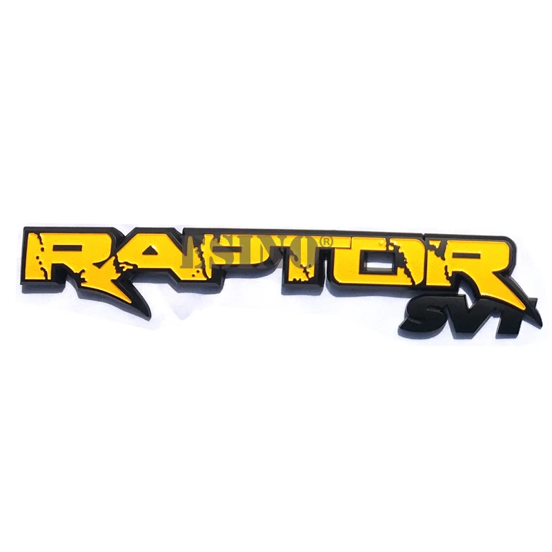 Style 6 10 x новейший 3D автомобильный багажник ABS значок эмблема для Raptor SVT задние ворота аксессуары клей автомобильный стильный значок наклейка для Ford F150 - Название цвета: Style 6