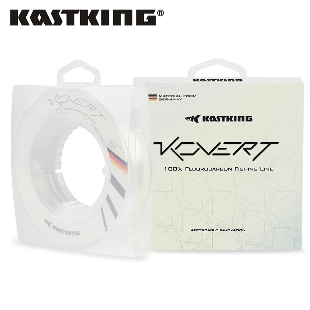 Тонущая фторуглеродная рыболовная леска KastKing Kovert 100% 23 м 46 183 4-50 фунтов 0 16-0 7 мм