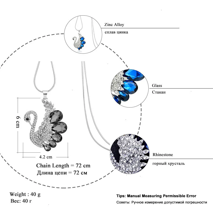crystal necklace