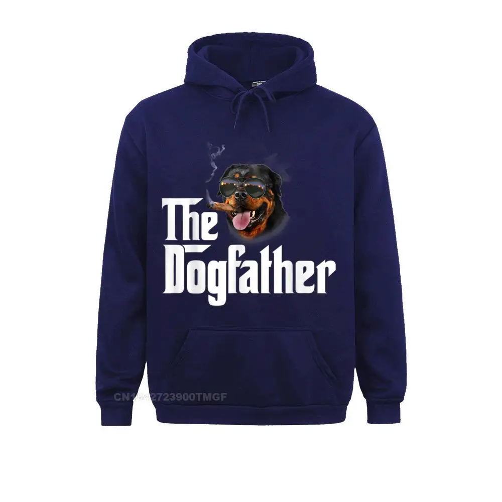 Hoodies Mens The Dogfather Rottweiler Funny Dog Owner Gift Dog Lover T-Shirt__20233 Mother Day Long Sleeve  Men Sweatshirts Casual Clothes Coupons Mens The Dogfather Rottweiler Funny Dog Owner Gift Dog Lover T-Shirt__20233navy