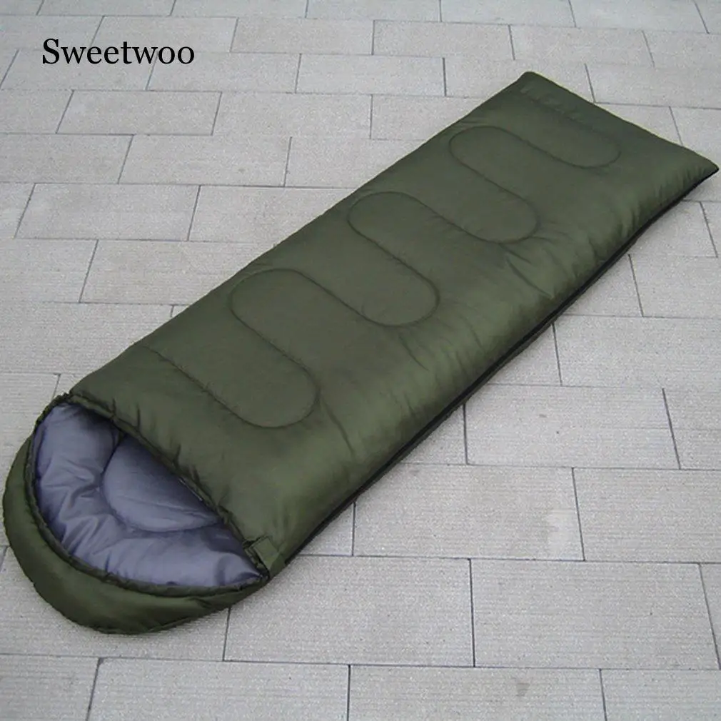 SWEETWOO-конверт для отдыха на природе, спальный мешок для взрослых, портативный ультра-светильник, водонепроницаемый спальный мешок для Путешествий, Походов