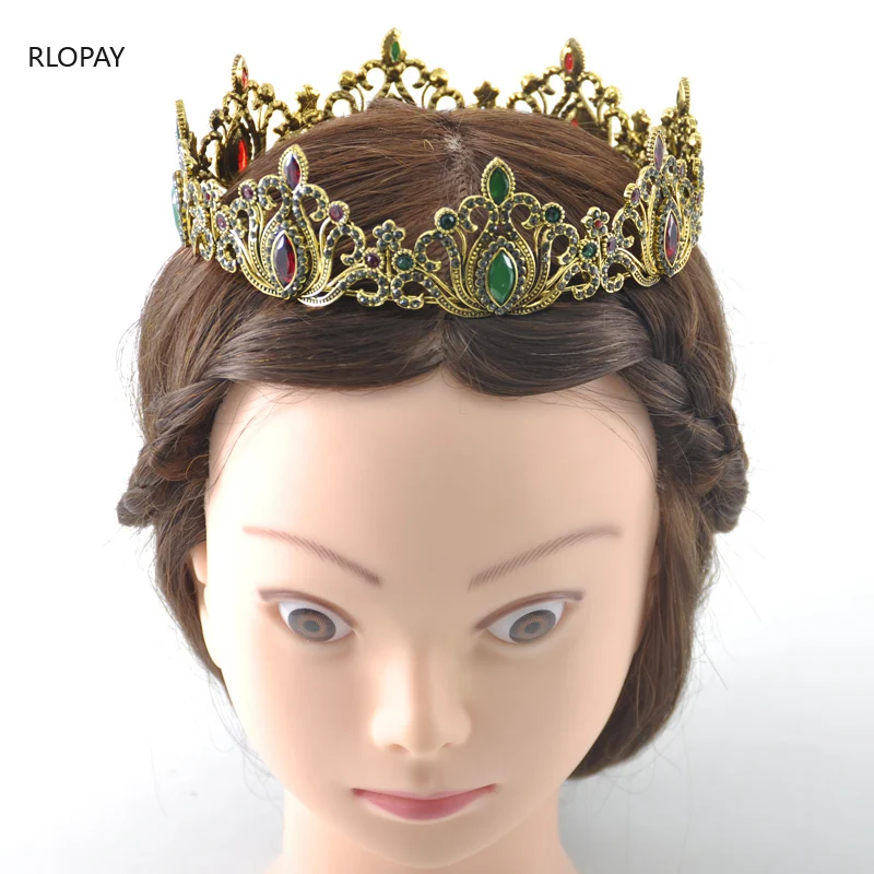 

Wedding Crown Queen Bridal Tiaras Bride Jewelry Headband Wedding Accessories Diadem Luxury Wedding Hair Accessories Bridal