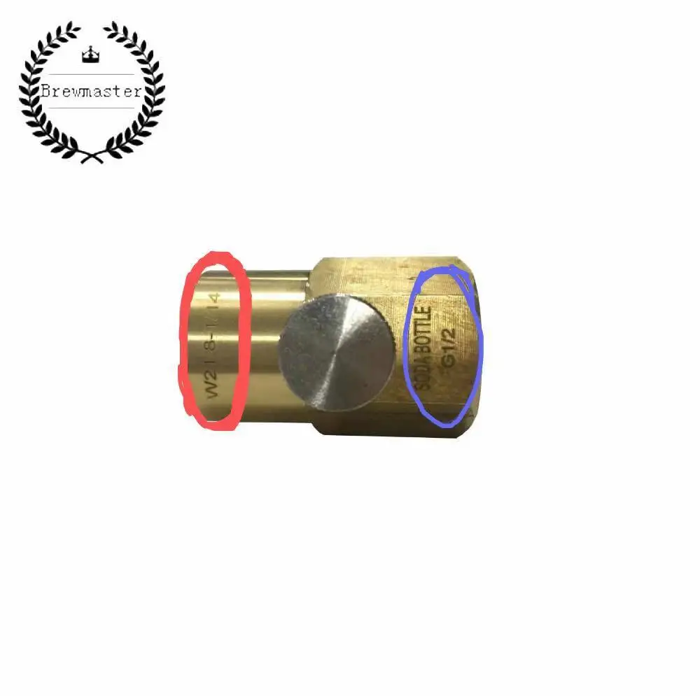 

SODABOTTLE CYLINDER FILLING ADAPTER (FILLING STATION) WITH BLEED VALVE (AU STANDARD)