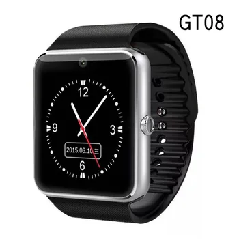 

Smart Watch GT08 Clock Sync Notifier Support Sim TF Card Bluetooth Connectivity Android Phone Smartwatch Alloy Smartwatch pk Q1
