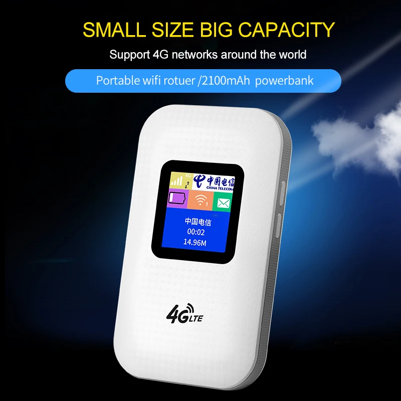 Мини роутер TOLKIEN с поддержкой wi fi и Sim карты|3G/4G роутеры| |