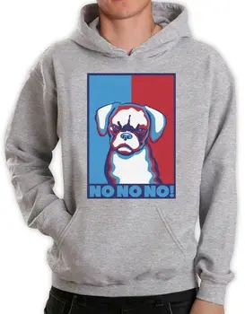 

NO NO NO! Grumpy Puppy - Funny Cranky Dog Novelty Hoodie Cute Pup men long sleeve gym jogger winter summer coat